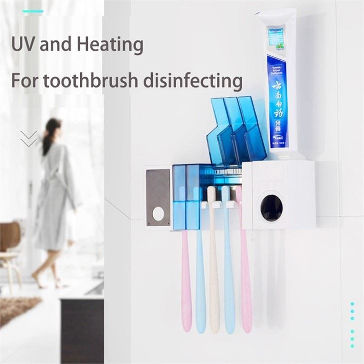 Toothbrush Sanitizer Holder with Drying