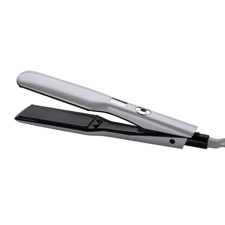 Wide Plate LCD Thermostat Hair Straightener